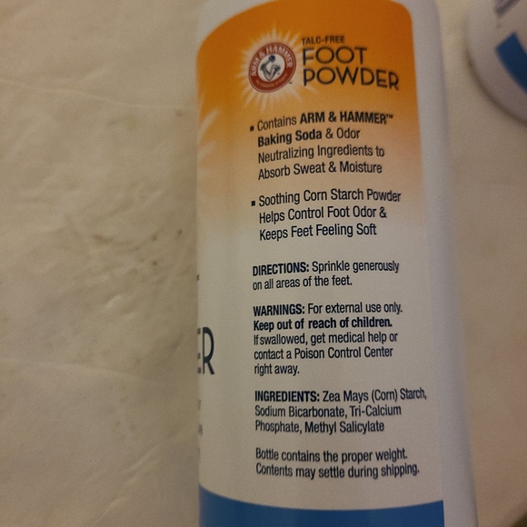 Arm & Hammer Grooming 4 Arm Hammer Foot Powder Poshmark